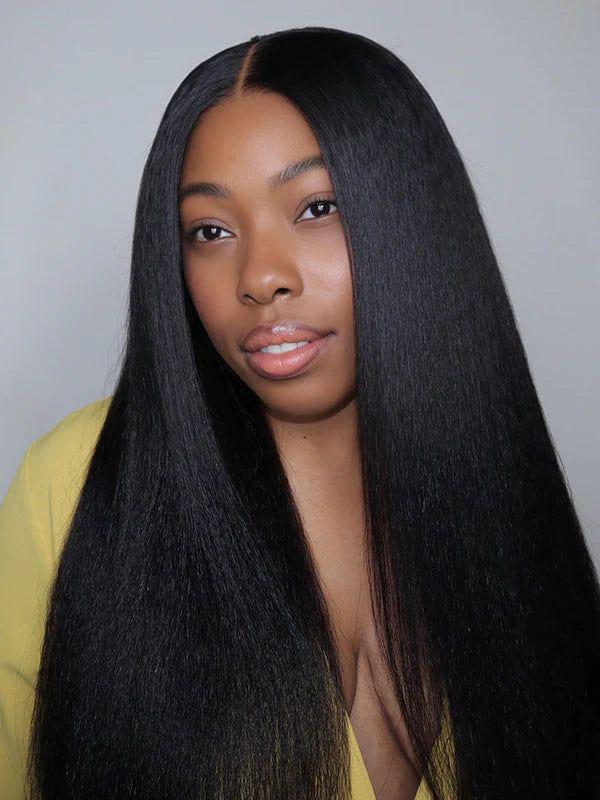 Kinky Straight Hair Wigs